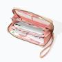 2022 New Style Long Zipper Coin Purse Embroidery Large-capacity Wallet Thread Mobile Phone Clutch Wallet For Women carteras para mujer