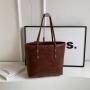 Brown Female Purse Ladies Design Handbags Shoulder Crossbody Bag Fashion Messenger Tote Bags For Women