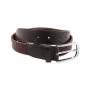 Fashion men belt genuine leather weaved belt alloy pin buckle braided belt for men