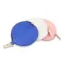 mini round coin wallet small customized vegan leather coin purse for ladies promotional