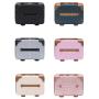 HR753 Handheld Suitcase Small Luggage Box Cute Women's Makeup Box 14 Inch Small Lightweight Travel Box Mini Storage Bag