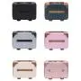 HR753 Handheld Suitcase Small Luggage Box Cute Women's Makeup Box 14 Inch Small Lightweight Travel Box Mini Storage Bag