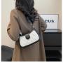 Silk scarf bow crossbody women's bag 2024 new fashion embroidery shoulder bag handbag ladies bags