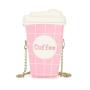 Funny Coffee Cup Shape Shoulder Bag Female Crossbody Purse Girls Street Daily Shoulder Bag