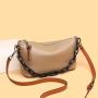 Good quality leather bags ladies messenger bag long strap fashion woman shoulder crossbody bags handbag for lady