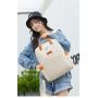 Wholesale Women's Fashionable Laptop Backpack Waterproof with USB Soft Oxford Zipper Unisex Business Bag Custom Logo