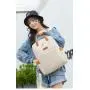 Wholesale Women's Fashionable Laptop Backpack Waterproof with USB Soft Oxford Zipper Unisex Business Bag Custom Logo