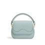 Customized Luxury Factory Price Women High End Top Leather Bags Multicolor Shell Cross-body Bag Lady Mini Blue Handbags