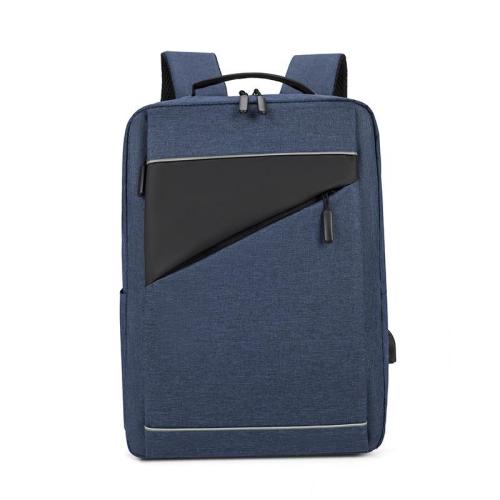 Unisex Custom Reflective Oxford Laptop Bag Waterproof USB Daily Life Office Work Business Travel Outdoor Activities 15.6 Inch