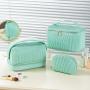 ZF343 New Cosmetic Bag Ladies Fashion Portable Travel Wash Handbag Waterproof Makeup Storage Bag three-piece suit
