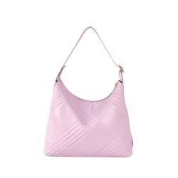 2021 Latest Simple Design PU Leather Custom Brand Fashion Tote Bag High Quality Pink Handbags
