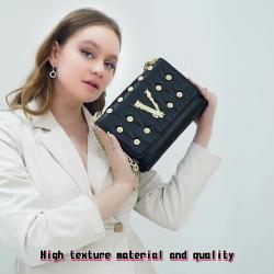 women shoulder bags quality small clutch purse fashion ladies message bag women designer crossbody chain bag supplier 23 cm