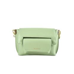 2021 New Style Pure Color Women Hand Bags Minimalist Design Crossbody Bag Vegan Leather handbags For Women