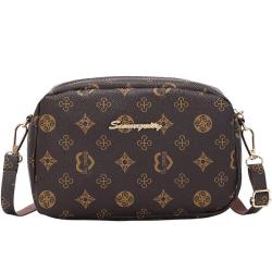 2024 Ladies Korean Chain Flax Bag Fashionable Portable Square Bag with Single Strap Wholesale for Ladies for Foreign Trade