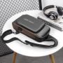 KBW610 Hot Men Bag Updated Model PU Shoulder Crossbody Sports Slant Hanging Chest Backpack High Quality USB Anti-theft Chest Bag