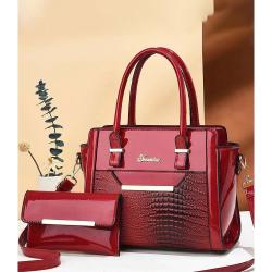 Manufactures Women Bolsos Para Mujeres Ladies 2 Pieces Set Handbags Trendy Shoulder Tote Bag
