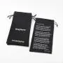 Natural Jute Packaging Bag Factory Custom Logo Printed Small Jute Coffee Drawstring Pouch Linen Gift Bags