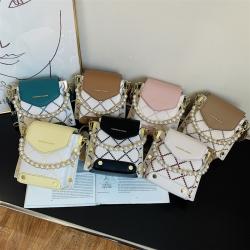 Pearl Handbags For Women Free Shipping For China Forwarder Diamond Lattice Designer Women Bags Pu Shoulder Crossbody Bag CY74407