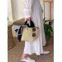 Eco-Friendly Straw Woven Handbag Custom Pattern with Letter Ladies Casual Summer Beach Tote Bag with Handles for Women