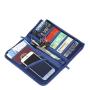 HR246 New Polyester Documents Package Travel Ticket Card Passport Storage Bag Pocket Change Key Receipt Folder Customized LOGO