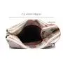 Lovevook Realer brand fashion women messenger bags female genuine leather handbag high quality serpentine print.