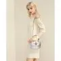 Custom Luxury Exotic Small Genuine Snakeskin Snake Skin Leather Women Bamboo Handle Shoulder Crossbody Bags Purses Handbags