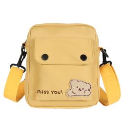 Wholesale Waterproof Nylon Ladies Sling Shoulder Bags Custom Women Messenger Crossbody Bag