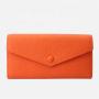 Custom Logo Trendy Fashion Long Envelope Ladies Wallet Pu Leather Purse Factory Wholesale Minimalist Wallet Women