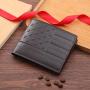 Multi-card space money clip creative fashion embossed horizontal section business short men's wallet leisure money clip man
