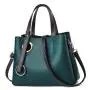 2024 Custom Eyelets Design Vegan Leather Bag Handbag For Women Ladies Fashion