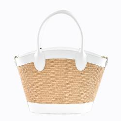 Factory Customized New Fashion Design Women's Shoulder Crossbody Bags Luxury Straw Bag Women Handbags Bucket Bag Beach