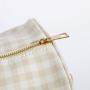 Factory Wholesale Custom Sports Bag Personalized Ruffle Travel Set Women Gingham Luggage Travel Bags