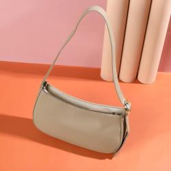 New Underarm Women Bag Handbags Ladies Fashion Mini Shoulder Hand Bag Square Genuine Leather Axillary Bag