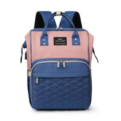 Large Capacity Diaper Travel Backpack Waterproof Mummy Baby Diaper Bag Backpack With Bed