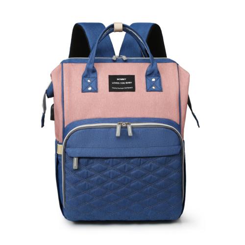 Large Capacity Diaper Travel Backpack Waterproof Mummy Baby Diaper Bag Backpack With Bed