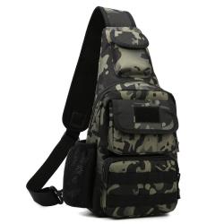 ZF054  Outdoor Travel Chest Bag Men Tide Sports Waterproof Shoulder Crossbody Waist Bag Slingshot Small Bag