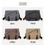 ZWY111 Vintage Trend Boy Canvas Bag Wholesale Daily Casual Student Lightweight Crossbody Bag Work Fashion Travel Messenger Bag