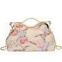 ZR586 Woman Oxford Cloth China Style Bag Daily Life Girl Chain Square Single Shoulder Crossbody Bag Girl Flower Party Dinner Bag