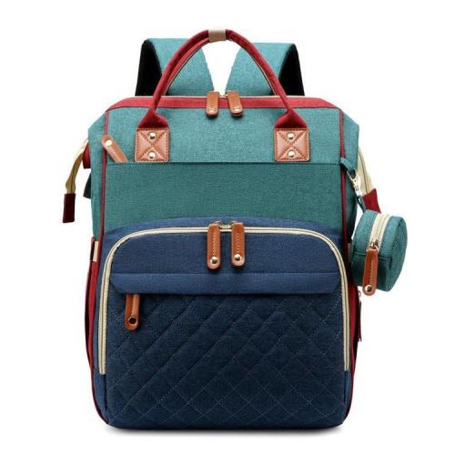 CCF213 Diaper Backpack Nylon Nappy Mommy Baby Diaper Bag Portable Mummy Baby Diaper Bag Mom Baby Travel Carrier Bags