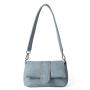 Korean style fashion design metal decoration bag female hundred handbag simple denim fabric shoulder bag