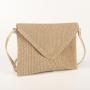 New spring straw woven purses shoulder simple envelop straw bags women causal travel holiday leisure handbags shoulder bags