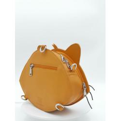 Hot selling custom printing ita bag with clear window for pins  customized designer animal ita backpack