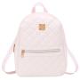 Women's backpacks 2024 wholesale pu leather backpacks for women embroidery solid color large capacity ladies shoulder bags
