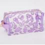 New Clear Polka Dot Shiny Holographic Pouch Ladies Jelly Bag Portable Make Up Pouch Organizer Laser Cosmetic Bag