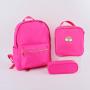Boys Girls Pencil Boxes Durable Nylon Pen Bag Waterproof Stationery Bag Kids Eco-friendly Pencil Bags Slim Pencil Pouch