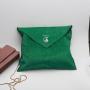 Custom Logo Printed Dark Green Velvet Clothing Dust Bag