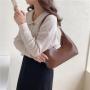 2024 Factory Korean Bags Women Handbags Ladies Simple Fashion Shoulder Bag Women PU Leather Ladies Hand Bags