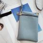 2024 Ladies Litchi Mobile Phone Bag Single Strap Fashionable Shoulder Daytime Joker Messenger Bag Portable for Women