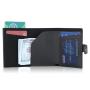 Waterproof cosmetic pouch, carrying pouch, flat toiletry bag, cosmetic pouch with zipper