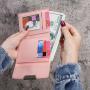 Factory wholesale new ladies wallet short small tri-fold money clip fashion simple clutch bag leather women's wallets coin purse